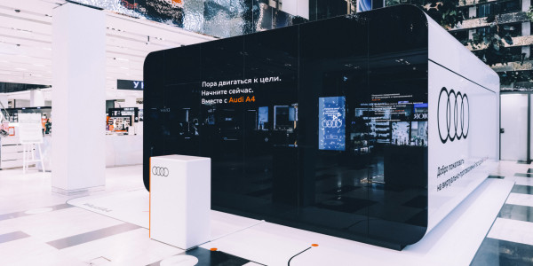 Audi A4 in Tsvetnoy Moscow 2021