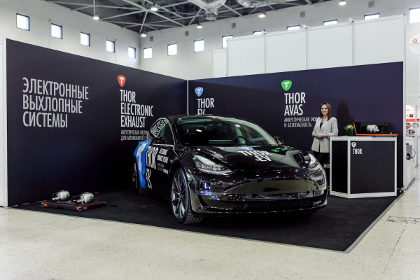 Exhibition booth for THOR Moscow 2021